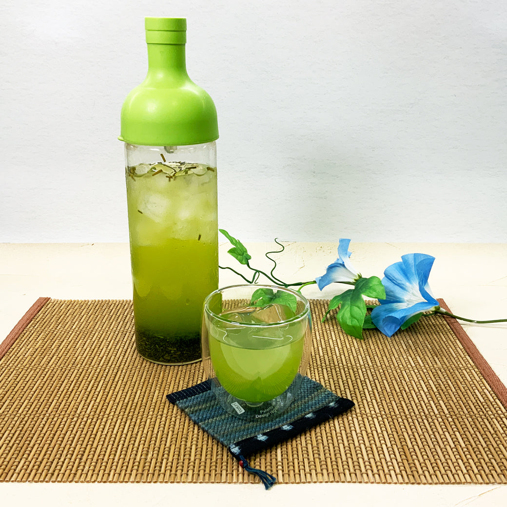 【静岡森産】 水出し茶「はまかぜ」160g詰&水出しフィルターインボトルセット