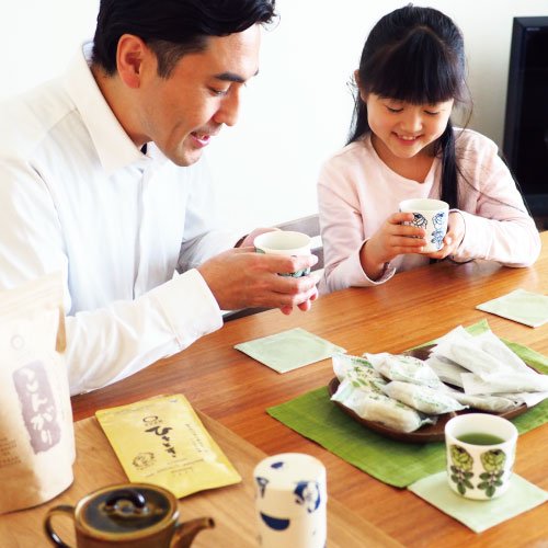 【鹿児島県大根占・知覧産】かぶせ煎茶玉露造り ・ かぶせ煎茶ゆたかみどりセット
