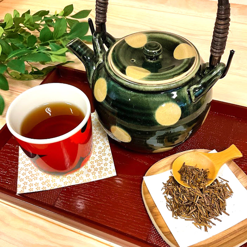【静岡掛川産最上茎茶使用】炒りたてほうじ茶「かほり」30g詰※ネコポス便不可