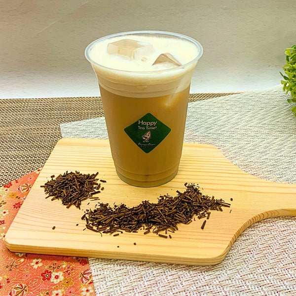 水出しほうじ茶で自家製ほうじ茶ソイラテはいかがでしょうか