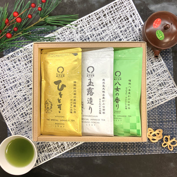 人気！お買得！！三大産地・お茶の品種の飲みくらべセット