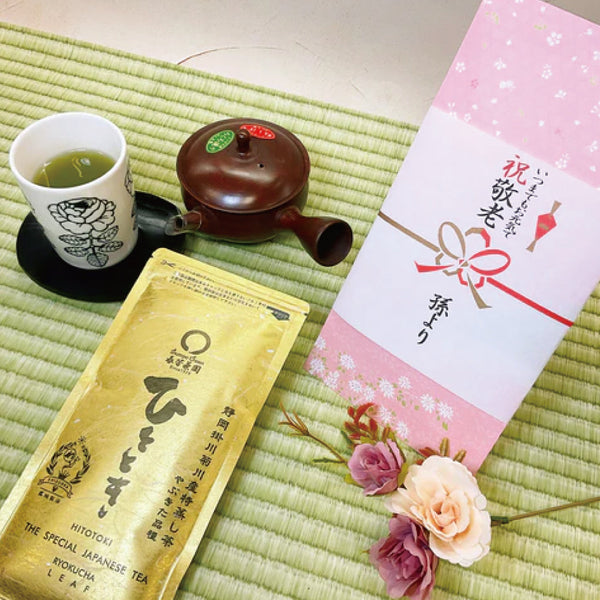 初めて敬老の日のギフト担当になったお客様。ぜひお気軽に春芳茶園にご相談ください。