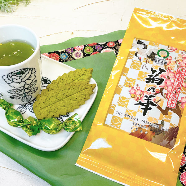 限定茶金箔入煎茶「箔の華」のひみつ！