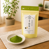 【静岡産】抹茶「初芳」100ｇ＆【加賀山中塗】抹茶シェイカーセット※ネコポス便不可