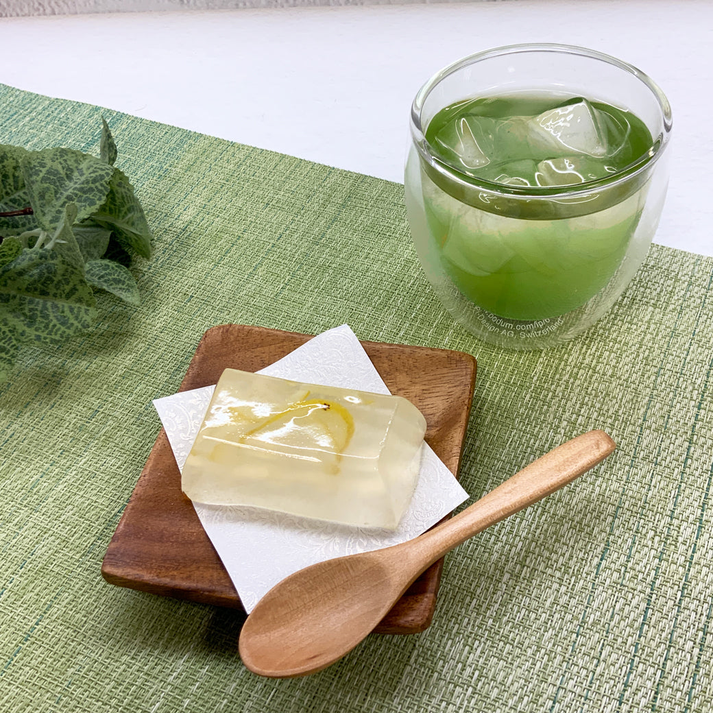 夏のおすすめスイーツ＆水出し緑茶はまかぜティーバッグセット