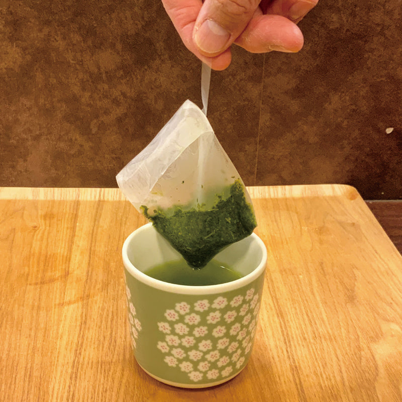 茶さじ付！お片付けが便利！！お好きな茶葉でティーバッグを作れるティーロードバッグ
