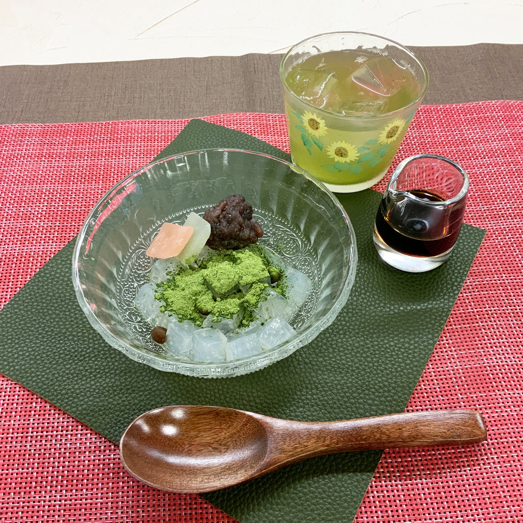 夏のおすすめスイーツ＆水出し緑茶はまかぜティーバッグセット