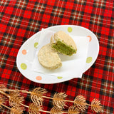 静岡深蒸し緑茶「やすらぎ」80ｇ・戸塚ブランド菓子「茶々クッキー」20枚＆「茶々ダックワーズ」6個セット