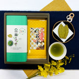 数量限定！福呼ぶ金箔入深蒸し煎茶「箔の華」＆茶々クッキーセット
