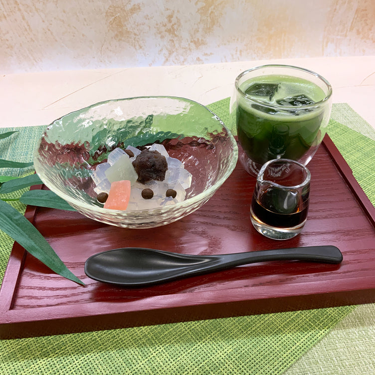 Recommended summer gift set [Shizuoka green tea “Hamakaze tea bag” & Fukuoka Yame matcha “Matcha anmitsu”] 