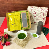 【愛知県西尾産】抹茶「芳春」＆抹茶ステンレスシェイカーセット※ネコポス便不可