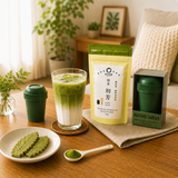 【静岡産】抹茶「初芳」100ｇ＆【加賀山中塗】抹茶シェイカーセット※ネコポス便不可
