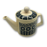 波佐見焼 スーパーステンレスフィルター付軽量ポット「ナイトガーデン」 350ml