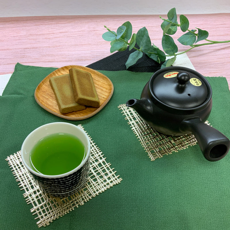 【静岡県牧之原産】 特製かぶせ煎茶「つゆひかり」80g詰※ネコポス便4本まで