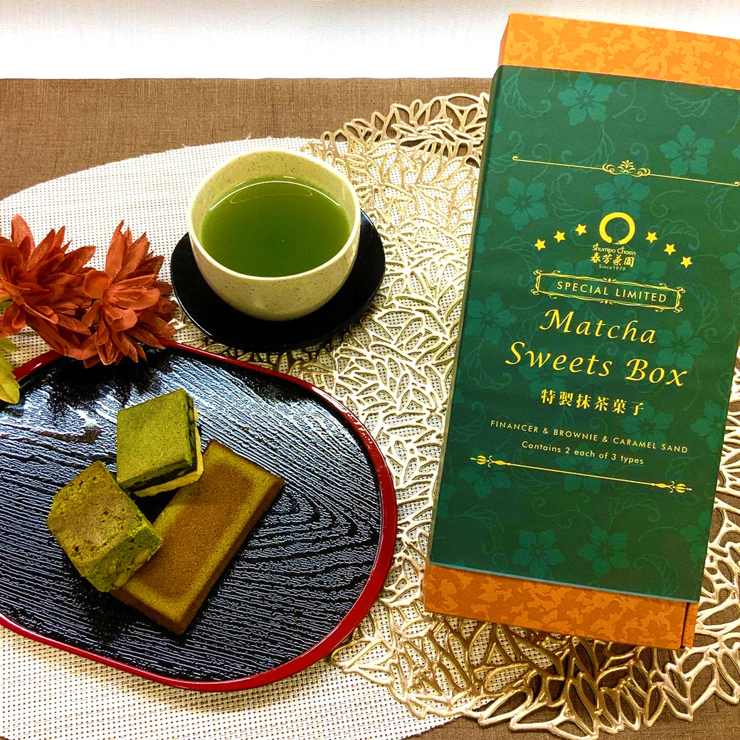 Matcha Sweets Box: 3 types, 2 pieces each