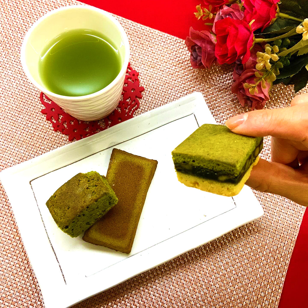 Matcha Sweets Box: 3 types, 2 pieces each