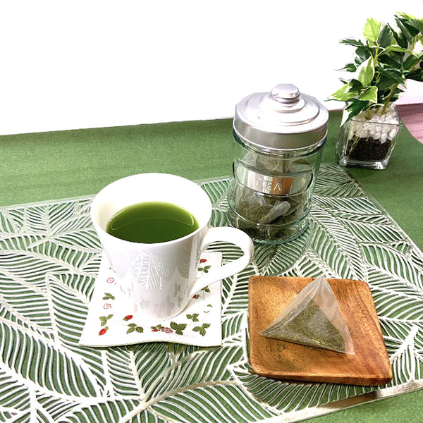 [From Shizuoka Kakegawa Kikugawa] Most popular deep steamed green tea moment tea bag &amp; MatchaSweetsBOX set