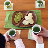 静岡産・鹿児島産　日本茶品種飲みくらべセット　静岡深蒸し緑茶ひととき　８０ｇ・鹿児島知覧深蒸し緑茶ゆたかみどり　８０ｇ