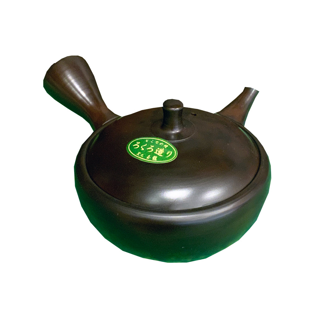 Tokoname ware Tamaryu Tenmoku potter's wheel obi teapot 250ml